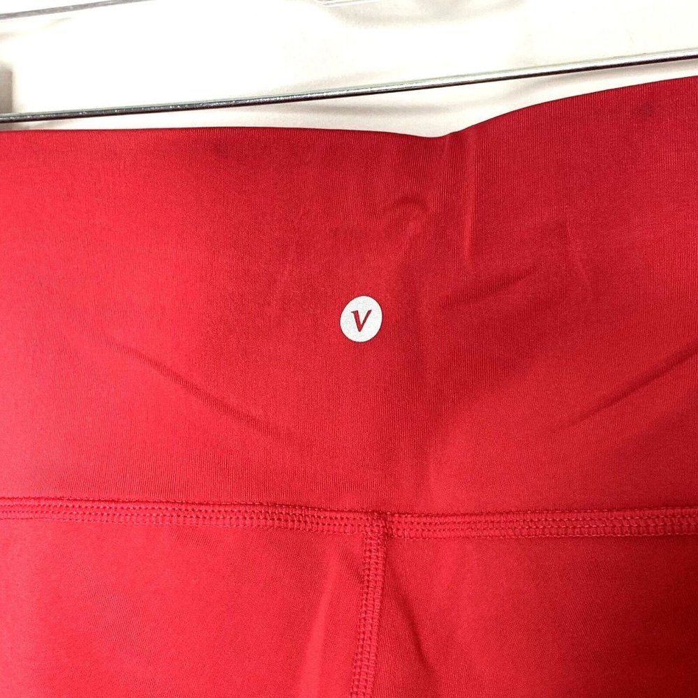 Velocity Womens Plus Size Biker Shorts Size 1X Hot Pink High Waist Pockets - Picture 5 of 8